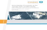 Groundwater Processes at the Tamala Park Landfill Facility · Groundwater Processes at the Tamala Park Landfill Facility . Data integration and numerical simulations . M. G. Trefry,