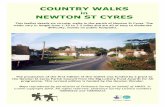 in NEWTON ST CYRES · 2019-11-16 · NEWTON ST CYRES This leaflet details six circular walks in the parish of Newton St Cyres. The walks vary in length from 1.25 to 7.2 miles and