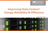 Improving Data Centers’ Energy Reliability & Efficiency › sites › default › files › SATEC... · 2017-12-27 · Data Centers Energy Challenges Increased demand for On- line