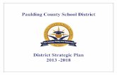 Paulding County School District...4 VISION The vision of the Paulding County School District is to provide a safe, healthy, supportive environment focused on learning and committed