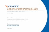 TRAVEL DEMAND MODELING POLICIES AND PROCEDURES - Virginia Department of Transportation · 2017-03-14 · Travel Demand Modeling Policies and Procedures i TRAVEL DEMAND MODELING POLICIES