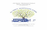 All Saints’ Montessori Schoolallsaintsmontessori.ca/school_wp/wp-content/... · All Saints’ Montessori School Parent Hand Book Last Update Nov2019 1100 Denison Street, Markham