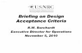 M101105B - Meeting w/ACRS/Slides. - NRC: Home …Agenda * Recent developments * Background on design acceptance criteria (DAC)" DAC and digital instrumentation and controls (l&C)"