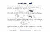 Instructions For Replacing Oarlock Pads on …...Newport Vessels | | (866) 721-0002 Instructions For Replacing Oarlock Pads on Inflatable Boats The inflatable boat and Oarlock pads