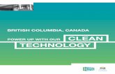 Power up with our clean technology · Corporate inCome taX rates - 2012 British Columbia 25.0% Alberta 25.0% Ontario 26.5% Quebec 26.9% Washington 35.0%