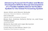 Advancing Forecast Verification and Model Development ... Meeting 2018/09 Otkin_… · Ruiyu Sun, Andrew Collard, Emily Liu, and Vijay Tallapragada NOAA/NCEP/EMC Michelle Harrold