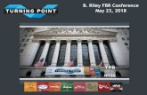 B. Riley FBR Conference May 23, 2018 - Turning Point Brands/media/Files/T/Turning-Point... · NEWGEN: GROWTH ENGINE ACROSS THE SUPPLY CHAIN • Acquired VaporBeast in November 2016.