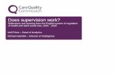 Does supervision work? - Helsetilsynet › globalassets › opplastinger › ...Does supervision work? Reflections and learning from the English system of regulation of health and
