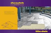 Roofing Membrane for Tile Decks - Sweets...1722 Iron Street, North Kansas City, USA 64116 T 816 421 5830 Toll-free 800-338-3568 8288 - 129 Street, Surrey, British Columbia V3W 0A6