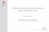 Clustering and machine learning for gene expression dataxray.bmc.uu.se/kurs/BioinfX3/2009/l13_clustering.pdf · Data analysis methods • Unsupervised learning (clustering, class