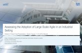 Assessing the Adoption of Large Scale Agile in an Industrial … › file › rww8xcf1cavu › Sebis... · Chair of Software Engineering for Business Information Systems (sebis) Faculty