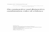 On conjunctive and disjunctive combination rules of evidencevixra.org › pdf › 1608.0275v1.pdfOn conjunctive and disjunctive combination rules of evidence Hongyan Sun1, Mohamad