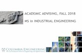 Industrial Engineering and Operations Research … › files › seas › content › docs › msie...2. IEOR E4150 Intro to Probability & Statistics* 3. IEOR E4004 (Section 003 or