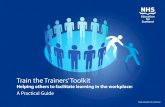 Train the Trainers’ Toolkit · “The AHP Dementia Consultant and I decided to use the Train the Trainer resource as part of the Dementia Skilled training programme. The reason
