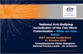 National Anti-Bullying Jurisdiction of the Fair Work ... · 8% 9% 4% 1% 0.4% 0% 0% 5% 10% 15% 20% 25% 30% 35% 40% 45% 50% Commenced same day as lodgment Commenced 1 day after lodgment