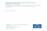 Metamodeling for Business Model Design680504/FULLTEXT01.pdf · v List of Acronyms BM: Business Model BMC: Business Model Canvas CWM: Common Warehouse Metamodel DS: Design Science