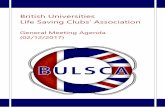 British Universities Lifesaving Club’s Association BULSCA … · Josh Hale – Club Development e. ... British Universities Life Saving Clubs’ Association Page 2 Officer Reports