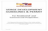 VERGE DEVELOPMENT GUIDELINES & PERMIT › files › files › … · ASTC Verge Development Guidelines & Permit Page 7 4.1 Materials • Non organic mulch material (gravels, crushed