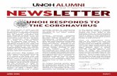 UNOH RESPONDS TO THE CORONAVIRUS · 2020-04-03 · UNOH transitioned from a vibrant university campus to experiencing ... it’s crazy to see the actual scale of it all because you