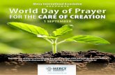 FOR THE CARE OF CREATION › f › 45074 › x › 88116f2edf › ... · The urgency of the cry of Earth and the cry of the Poor that we hear daily is set before the church and world