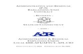 ADMINISTRATIVE AND RESIDUAL - Statewebandr.ct.aft.org/sites/default/files/article_pdf_files/2018-06/complete... · administrative and residual [p-5] bargaining unit contract - b etween
