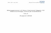 Management of Non-Variceal Upper GI Haemorrhage Clinical … · 2019-12-03 · Management of Non-Variceal Upper GI Haemorrhage Clinical Guideline V2.0 Page 7 of 13 2.10.Prevention