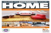 GUIDE TO EXTENDING YOUR HOME · DOMESTIC & COMMERCIAL Plans Prepared & Submitted Specialists In Housing, General Building Works, New Buildings, Extensions and Loft Conversions. A