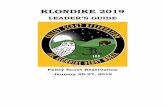 KLONDIKE 2019 - Jayhawk Area Councilstorage.jayhawkcouncil.org › event › docs › 2835 › 2019... · Camping This is an excellent opportunity for Cold Weather camping. Friday