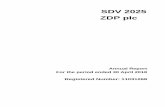 SDV 2025 ZDP plc - Chelverton › wp-content › uploads › 2018 › 07 › ... · 2018-07-27 · ZDP shares at the redemption date of 30 April 2025. The proceeds of the placing