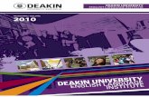 Contents › ... › Deakin_DUELI-Programs_2010.pdf · Contents 1 WELCOME 2 DUELI – YOUr pathWaY tO DEakIn UnIvErsItY 4 MELBOUrnE CaMpUs at BUrWOOD 5 GEELOnG CaMpUsEs 6 EnGLIsh