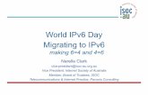 World IPv6 Day Migrating to IPv6 - ausnog.net...IPv6 Translation Methods – SIIT, NAT-PT, NAT64, DNS64 Simplest method as it can be applied at the network edge Large Scale NAT Already