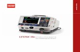 LIFEPAK 20e DEFIBRILLATOR/MONITOR · defibrillation, synchronized cardioversion, pacing, and access to archived patient records. Provides shock energy defaults up to 360J. User selectable