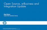 e-Business and Integration Update - de.openvms.orgde.openvms.org › TUD2007 › Open_Source_and_ebiz_update_tud2007… · eBusiness and Integration Strategy •Enhance the OpenVMS