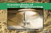 Geotechnical Engineering · 2020-03-23 · No significant engineering project has ever been accomplished by an individual. Practicing engi-neers, accreditation bodies, and our professional