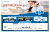 connect contel 2'./7 7667 247 247 Convergence of Ability ...conteltech.com/pdf/contel-product-brochure.pdf · Products I Services EPABX systems Cloud Telephony Solutions Video Conferencing