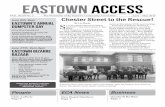 EASTOWN ACCESS...2 Eastown Access / April-May 2015 Fostering a safe, diverse, and walkable Eastown neighborhood by creating opportunities for neighbors and friends to engage and connect.