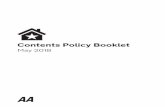 Contents Policy Booklet - Breakdown Cover, Insurance, Route …/media/the-aa/pdf/insurance/aa... · 2019-11-20 · Your policy booklet and Statement of Insurance include everything