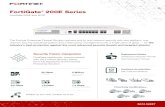 FortiGate 200E Series Data Sheet · The Fortinet Enterprise Firewall Solution delivers end-to-end network security with one platform, one network security operating system and unified