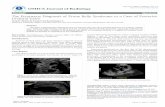 The Erroneous Diagnosis of Prune Belly Syndrome in a Case ... · and Prune Belly Syndrome [4] (Figure 11). Although this notion was unknown to us during the work-up of our case, in