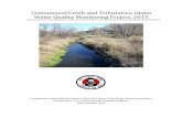 Cottonwood Creek and Tributaries, Idaho Water Quality Monitoring Project, 2015 · 2019-03-10 · Cottonwood Creek and Tributaries, Idaho Water Quality Monitoring Project, 2015 Prepared