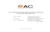 Vocational Education and Training Student Handbook...2-0 5 2-04 2-0 1 2-0 5 2-04 2-0 1 · 신약개론 b402 교회성장학 502 해석학 요한복음 b601 b603 기독교세계관