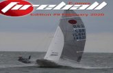 E-news Edition #9 February 2020 - Fireball...Manager, Jack Knowles. Jack is rela7vely new to the world of sailing but is enthusias7c to learn more about it and even wants to try sailing