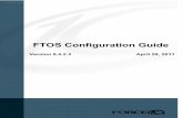 FTOS Configuration Guide version 8.4.2 · 4/29/2011  · FTOS version 8.4.2.2 Configuration Guide Publication Date: February 15, 2011FTOS version 8.4.2.2 Configuration Guide Publication