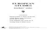 EUROPEAN STUDIESaei.pitt.edu/41263/1/A5303.pdf · 2013-04-02 · crisis in Franco-German relations, due to the con tinued French occupation of the Ruhr. Stresemann, despite the nationalist