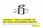 SERBIA: STILL FAILING TO DELIVER ON HUMAN RIGHTS€¦ · SERBIA: STILL FAILING TO DELIVER ON HUMAN RIGHTS AMNESTY INTERNATIONAL SUBMISSION FOR THE UN UNIVERSAL PERIODIC REVIEW –