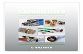 INTERCONNECT CAPABILITIES · 2020-06-18 · performance interconnect solutions. For over 70 years CarlisleIT has been providing leading-edge designs in wire and cable, connectors