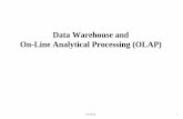 Data Warehouse and On-Line Analytical Processing (OLAP)ilyas/Courses/VBM684/lec04-Data... · collection of data in support of management’s decision-making process. Subject-Oriented: