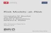 Risk Models–at–Riskeprints.lse.ac.uk/59299/1/__lse.ac.uk_storage_LIBRARY_Secondary_li… · the highest and lowest forecasts frequently change position across time. Even right