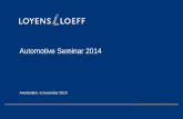 Automotive Seminar 2014 - Microsoftloyensloeffwebsite.blob.core.windows.net/media/2038/... · 2015-08-10 · Automotive Seminar 2014 Amsterdam, 6 november 2014 . Programma 3 Maarten