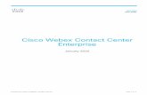 Cisco Webex Contact Center Enterprise Data Sheet · Readily extensible via open APIs and add-on options and backed by the security and support benefits only available from a trusted